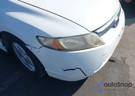 2007 Honda Civic Hybrid z USA, uszkodzony, nr VIN JHMFA36297S013893